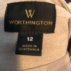 Nice beige lined skirt by Worthington size 12